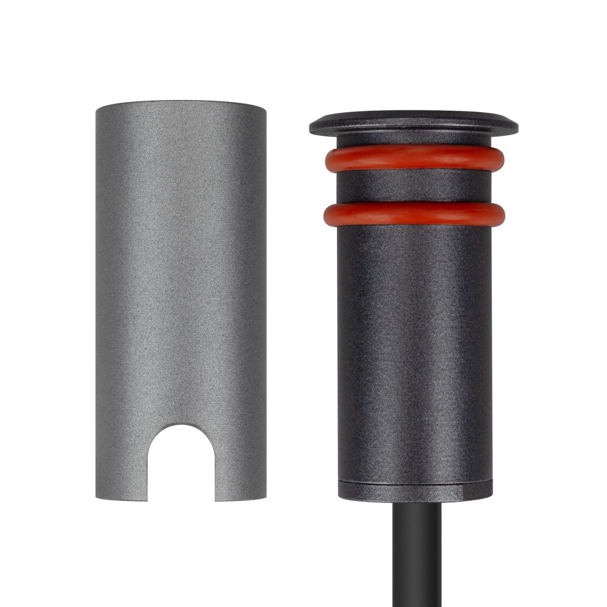 Светильник Arlight ART-PELURU-GROUND-R23-1W Warm2700 (GR, 30 deg, 24V) (IP67 Металл) 057838