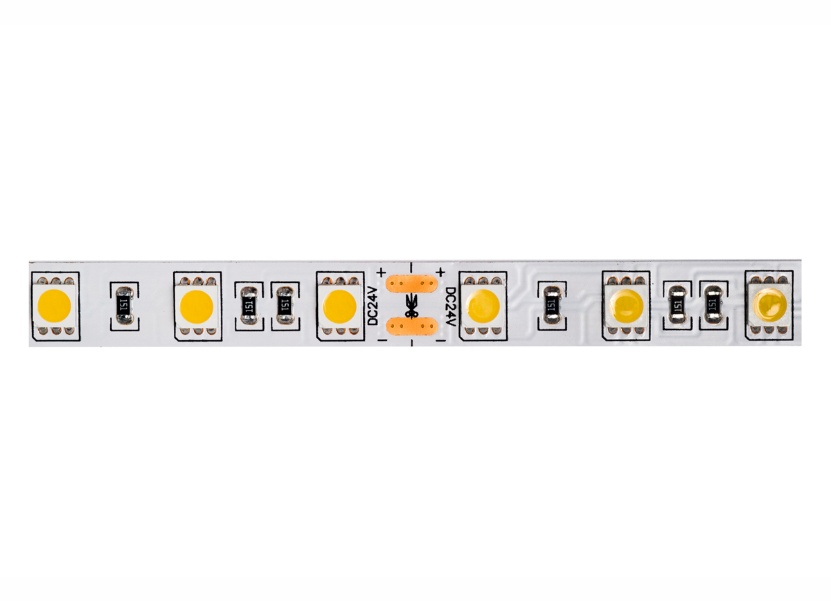 Светодиодная лента Donolux 24В 14,4Вт/м 4000К 5м IP20 DL-18287/N.White-24-60