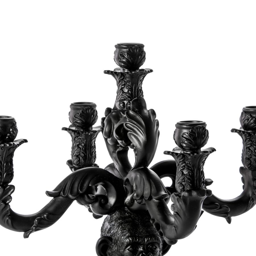 Канделябр Burlesque Chimp Black Seletti 14870 NER
