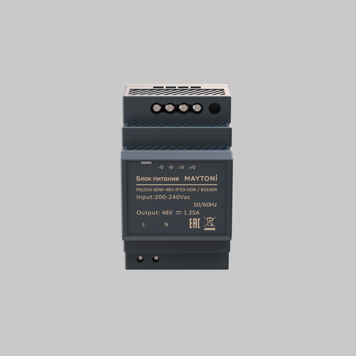Блок питания Maytoni PSL016 60Вт 48В IP20 831004