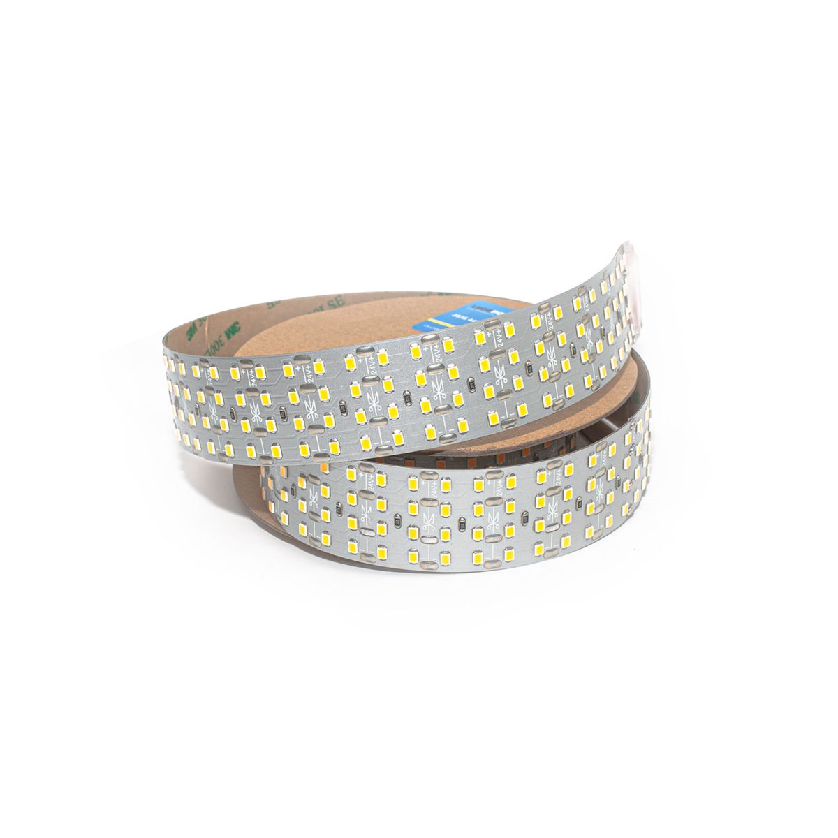 Светодиодная лента LEDS POWER четырехрядная 2835 448/м (47Вт/м) 24В теплая, серия ПРО200 009117