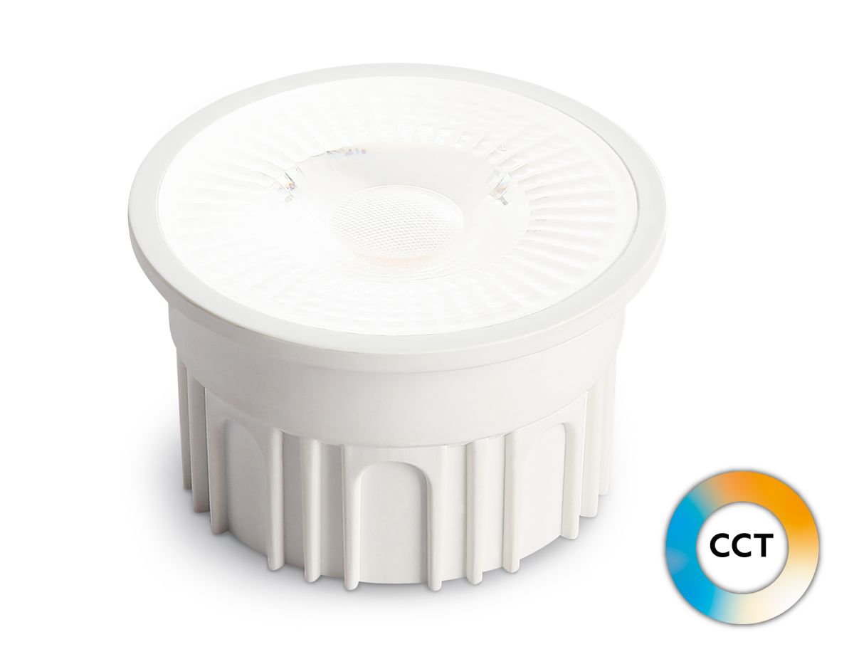 Светодиодный модуль Ambrella Light Bulbing LED MR16-DD 9W IC 220-240V 100° 6400K 4000K 2700K CCT Memory 212501