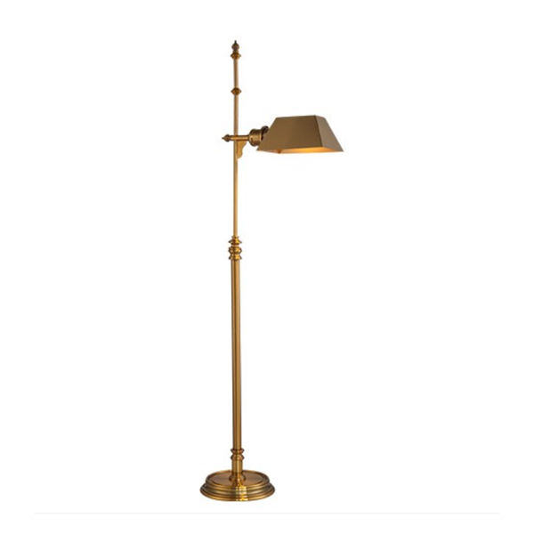 Торшер Delight Collection Charlene KM0920F brass