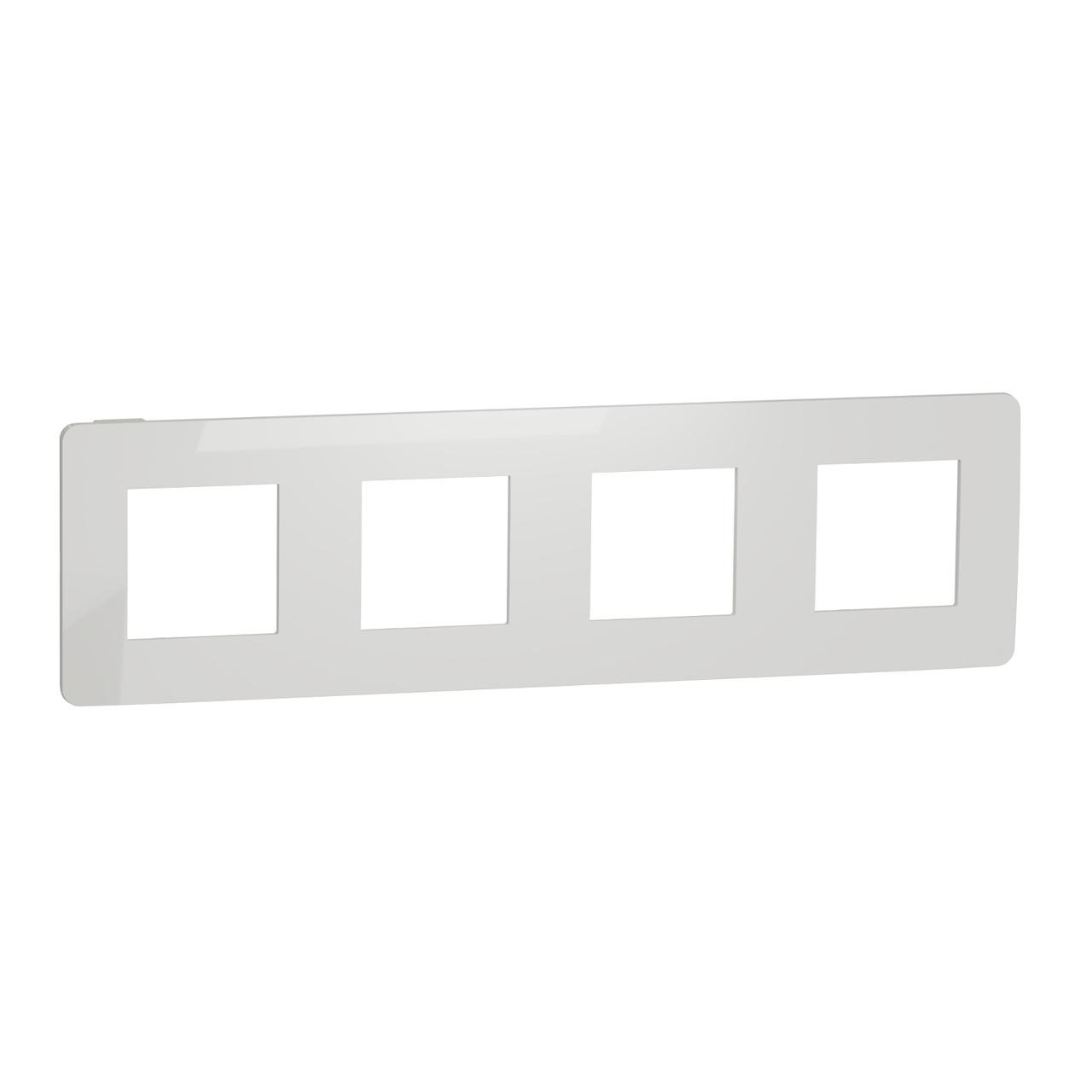 

Рамка 4-постовая Schneider Electric Unica New NU280818
