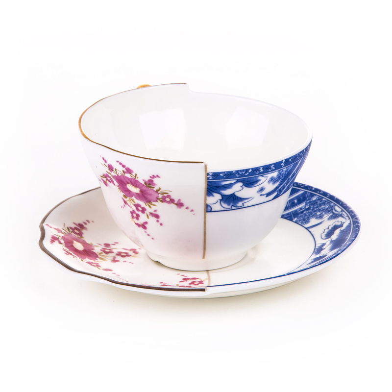 Чайная пара Seletti Zenobia Hybrid 09746