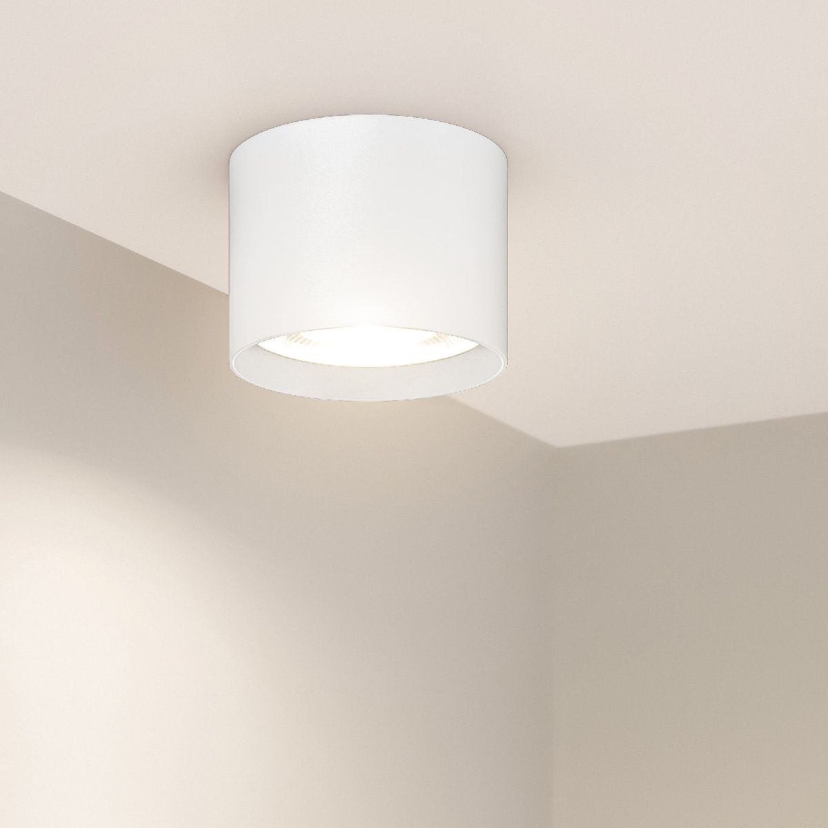 Накладной светильник Arlight SP-DICE-R77-10W Warm3000 (WH, 24 deg, 230V) 046627