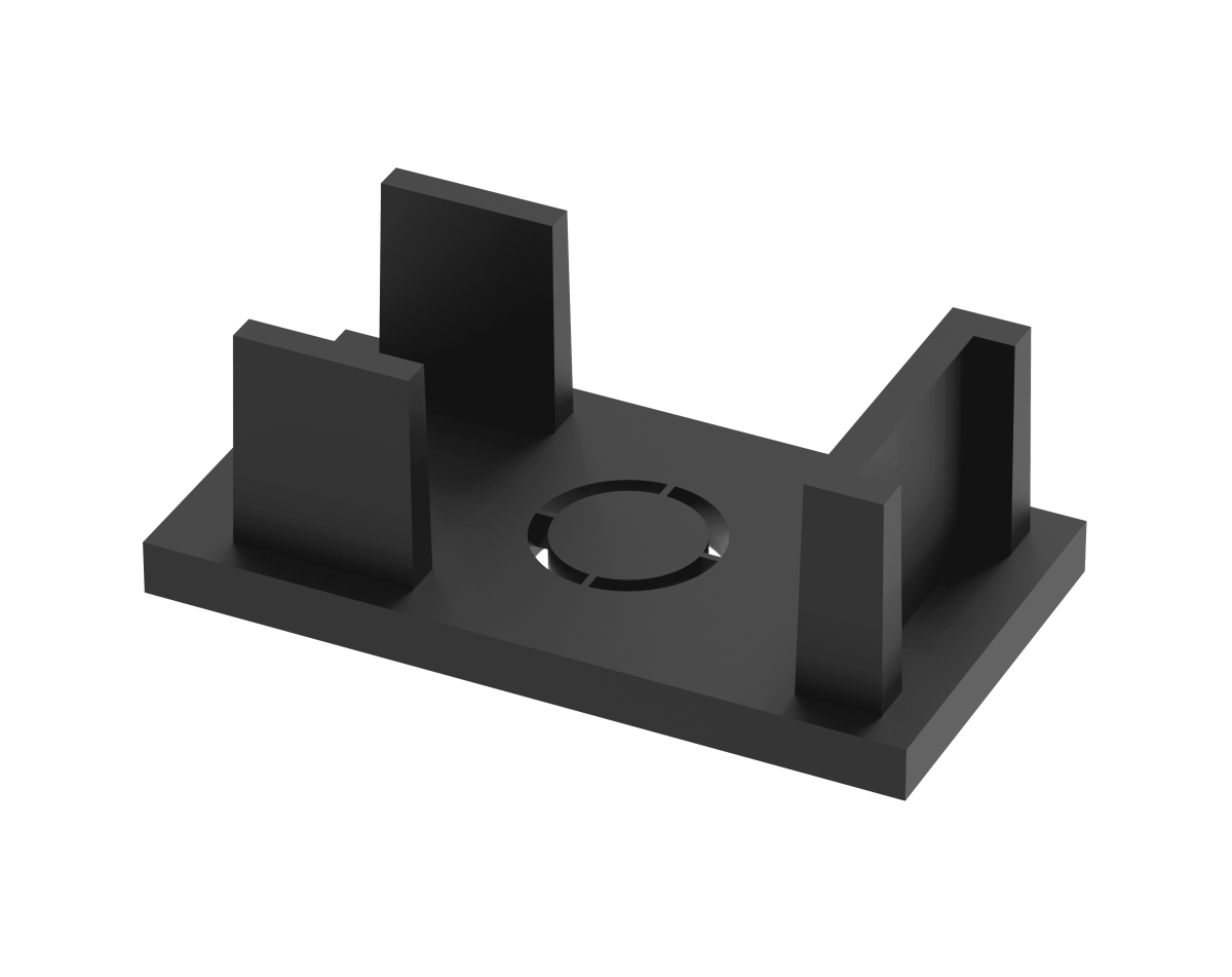 Внутренний соединитель для магнитного накладного шинопровода угловой Crystal Lux CLT 0.216 02 BL