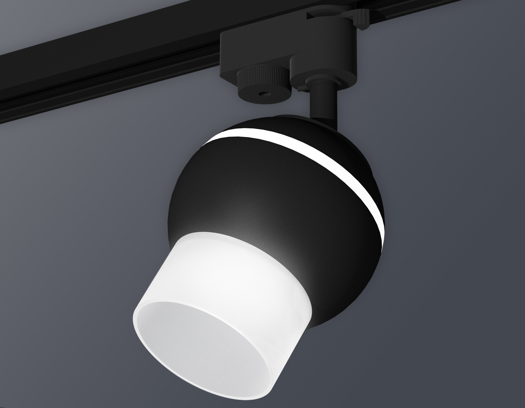 Трековый однофазный светильник с подсветкой Ambrella Light Track System XT1102072 (A2521, C1102, N7170) в #REGION_NAME_DECLINE_PP#