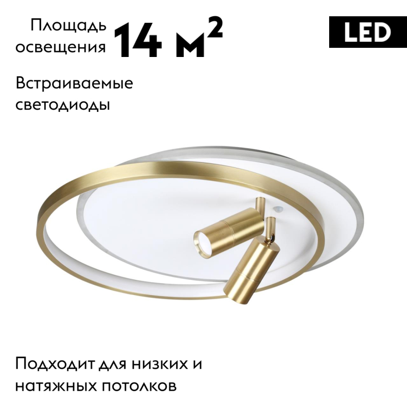Потолочная led люстра Lumion Naoko 5603/63CL
