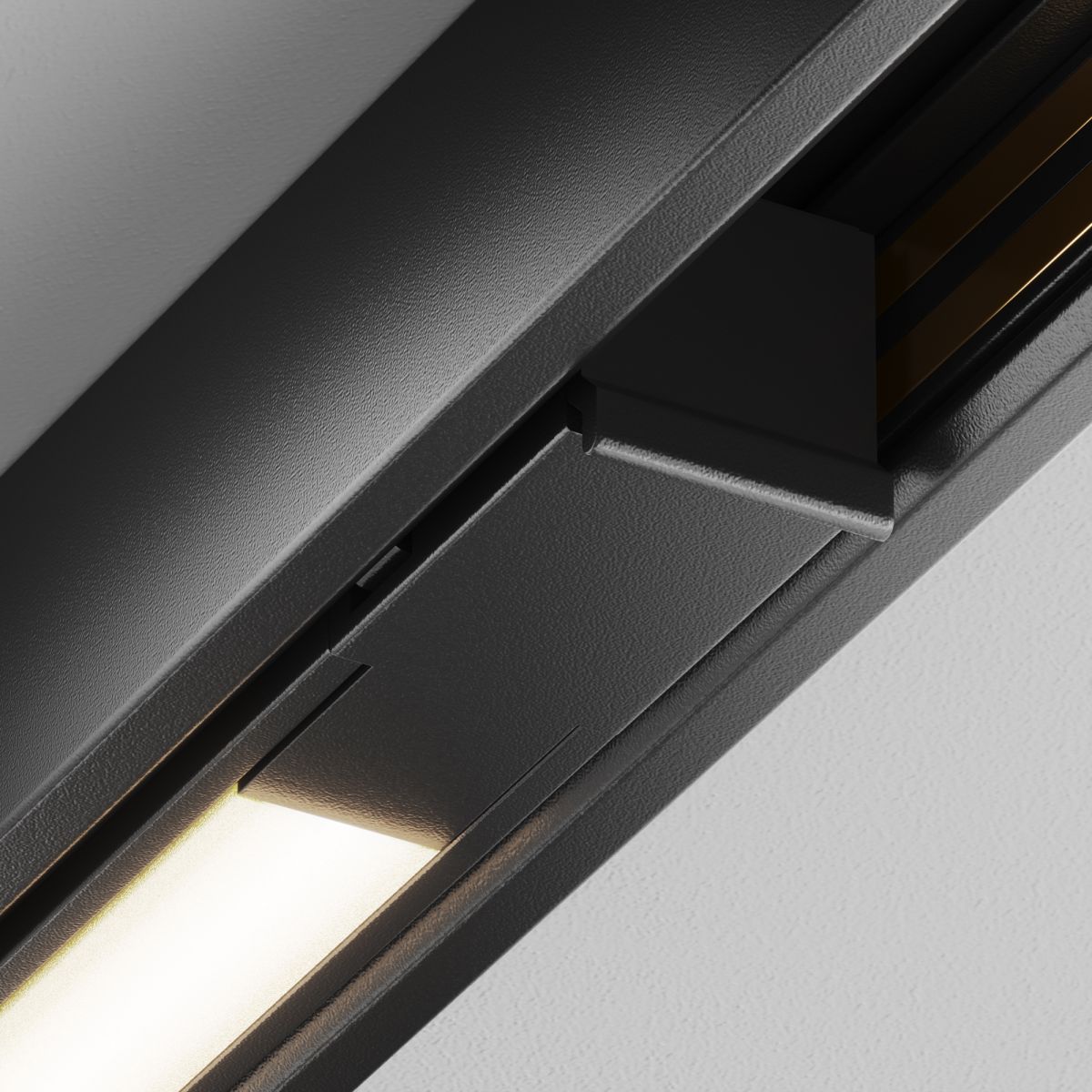 Трековый светильник на потолок Maytoni Technical Exility X TR240-2-18W4K-B