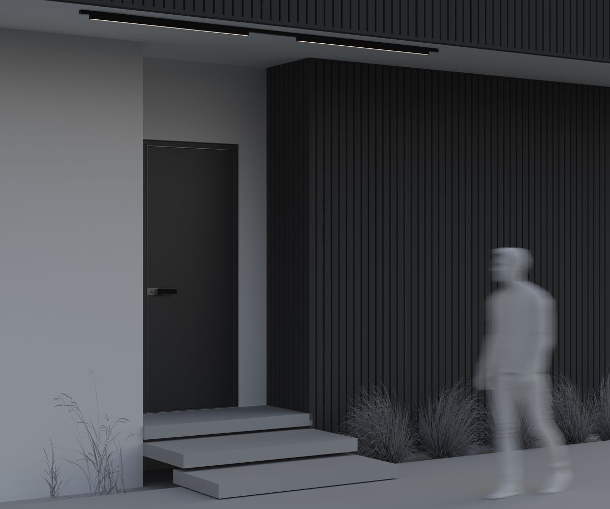 Уличный трековый светильник Maytoni Basis O-TR02-1-S-30WB4K