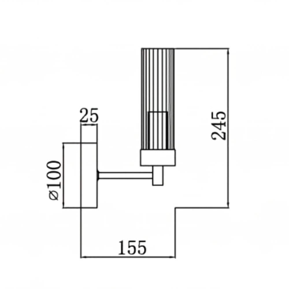 Бра iLamp Evolution W15609-1 AN+CL