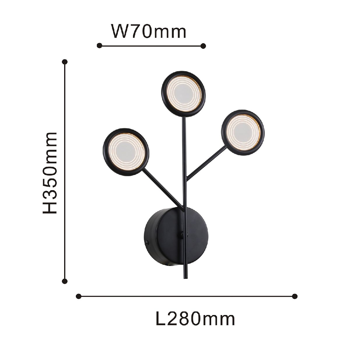 Настенный светильник F-Promo Mugs 4252-3W