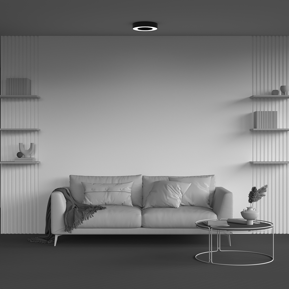 Потолочный led светильник Maytoni Lua C093CL-24W4K-B