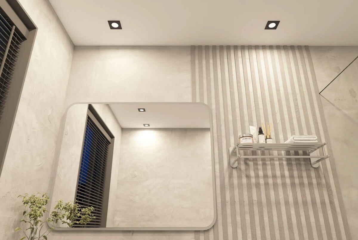 Встраиваемый светильник ip65 Denkirs Port DK3102-BK