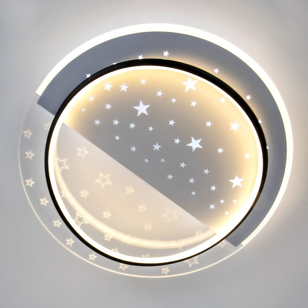 Потолочный led светильник LED4U L1036-480 BK