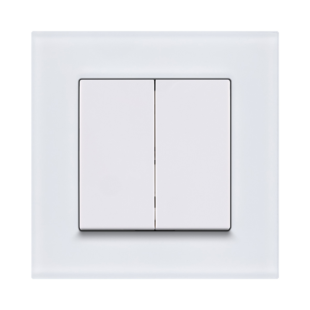 Рамка 1-постовая, стекло белый Kollinger Reflex MG RM1WH