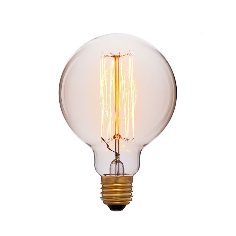 Лампа накаливания Sun Lumen E27 40W золотой 051-996