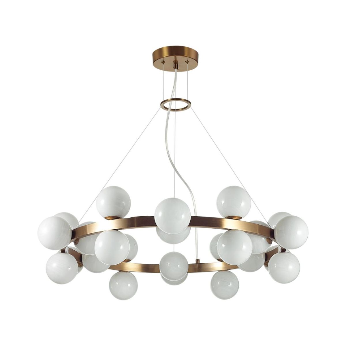 Подвесной светильник в виде шариков Odeon Light Midcent Magia 7109/24