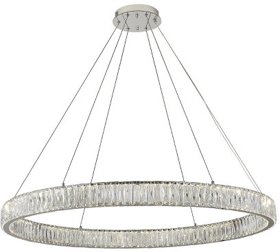 Подвесной светильник на натяжной потолок Newport 8240N/100 chrome М0071020