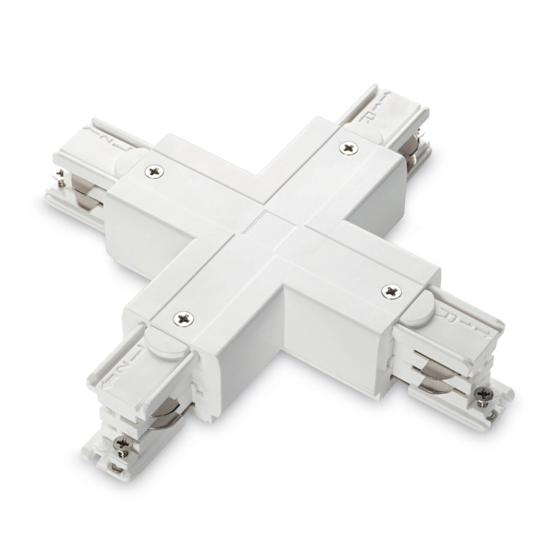 Коннектор X-образный Ideal Lux Link Trimless X-Connector White 169897