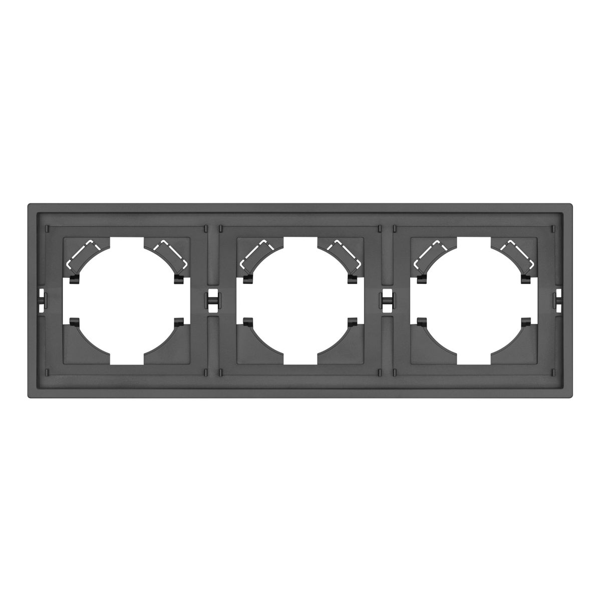 Рамка пластиковая на 3 поста Arlight FRM-TENDO-SFPL-3-GR 054652
