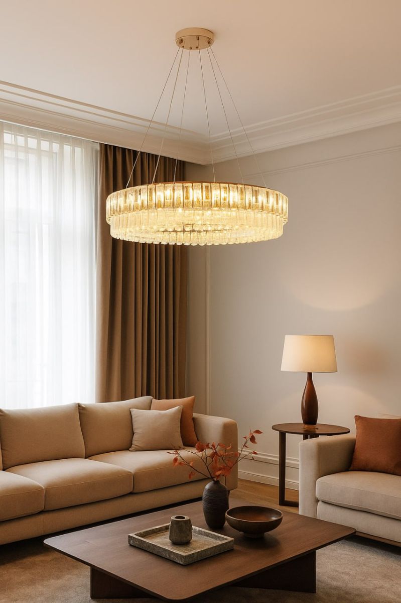 Подвесная люстра Modelux ML.7039.600 GD