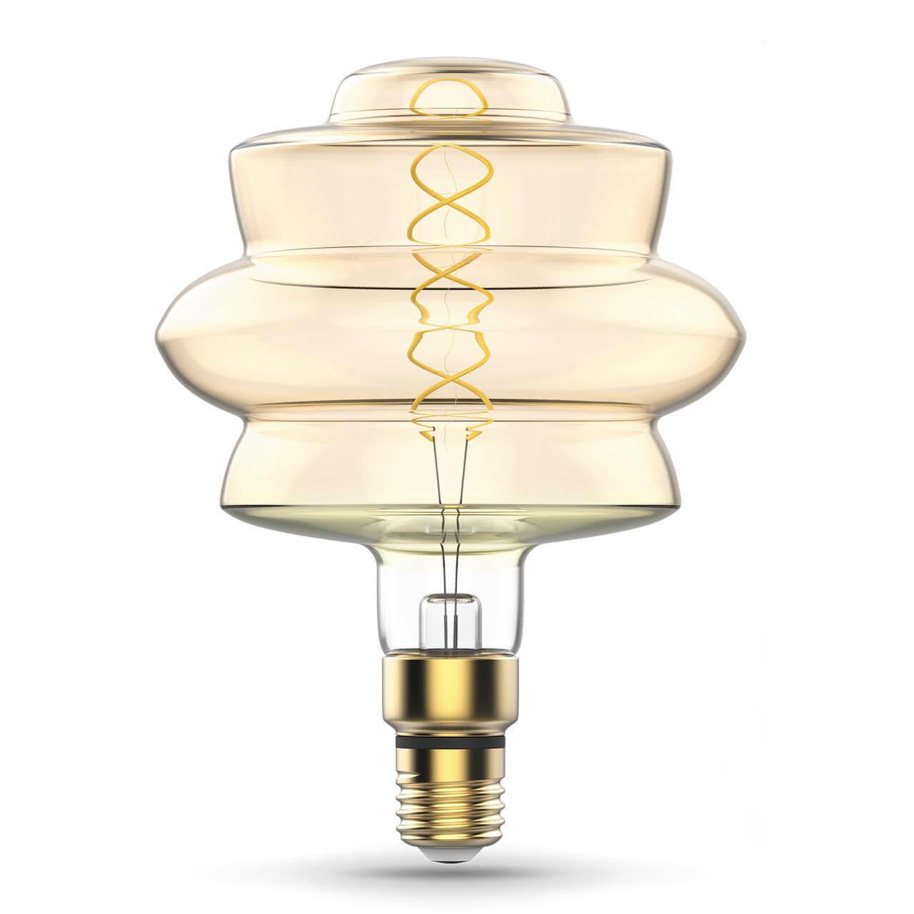 Лампа светодиодная филаментная (UL-00003254) Uniel E14 7,5W 4000K прозрачная LED-G45-7,5W/NW/E14/CL GLA01TR