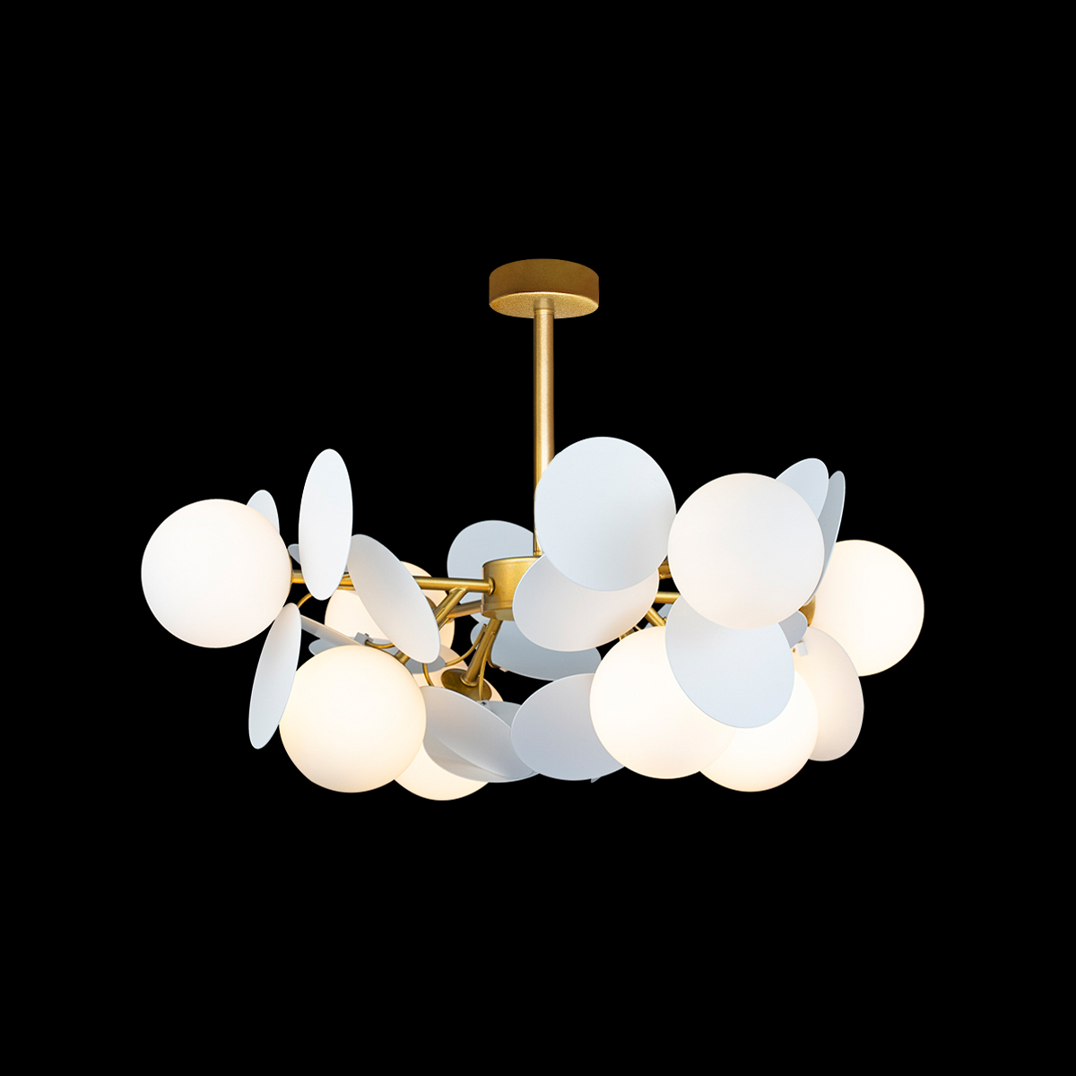 Люстра на штанге Loft IT Matisse 10008/8 white