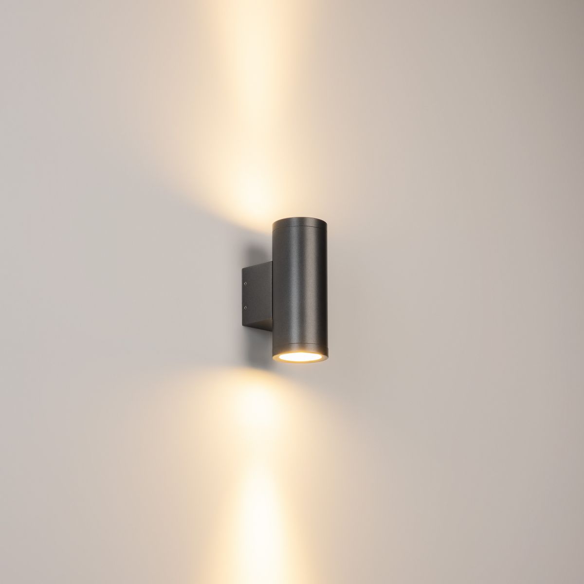 Уличный настенный светильник Arlight LGD-RAY-TWIN-R65-2x9W Day4000 (Серый, 23 deg, 230V) (IP65 Металл) 044850(1)