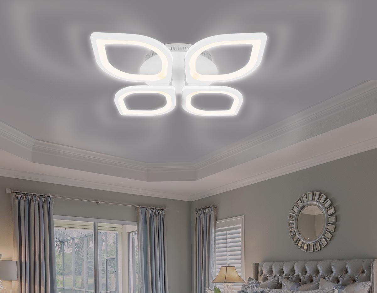 Потолочная светодиодная люстра Ambrella Light Acrylica Original FA4488