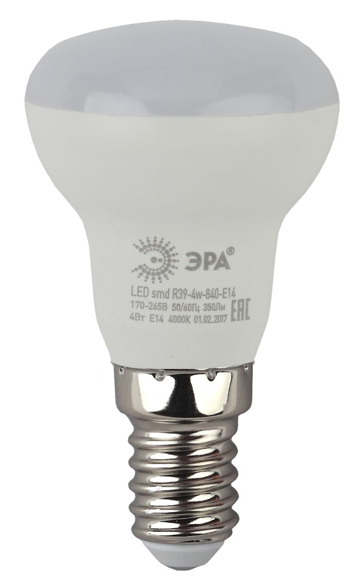 Лампа светодиодная Эра STD LED R39-4W-840-E14 4Вт рефлектор Б0047934