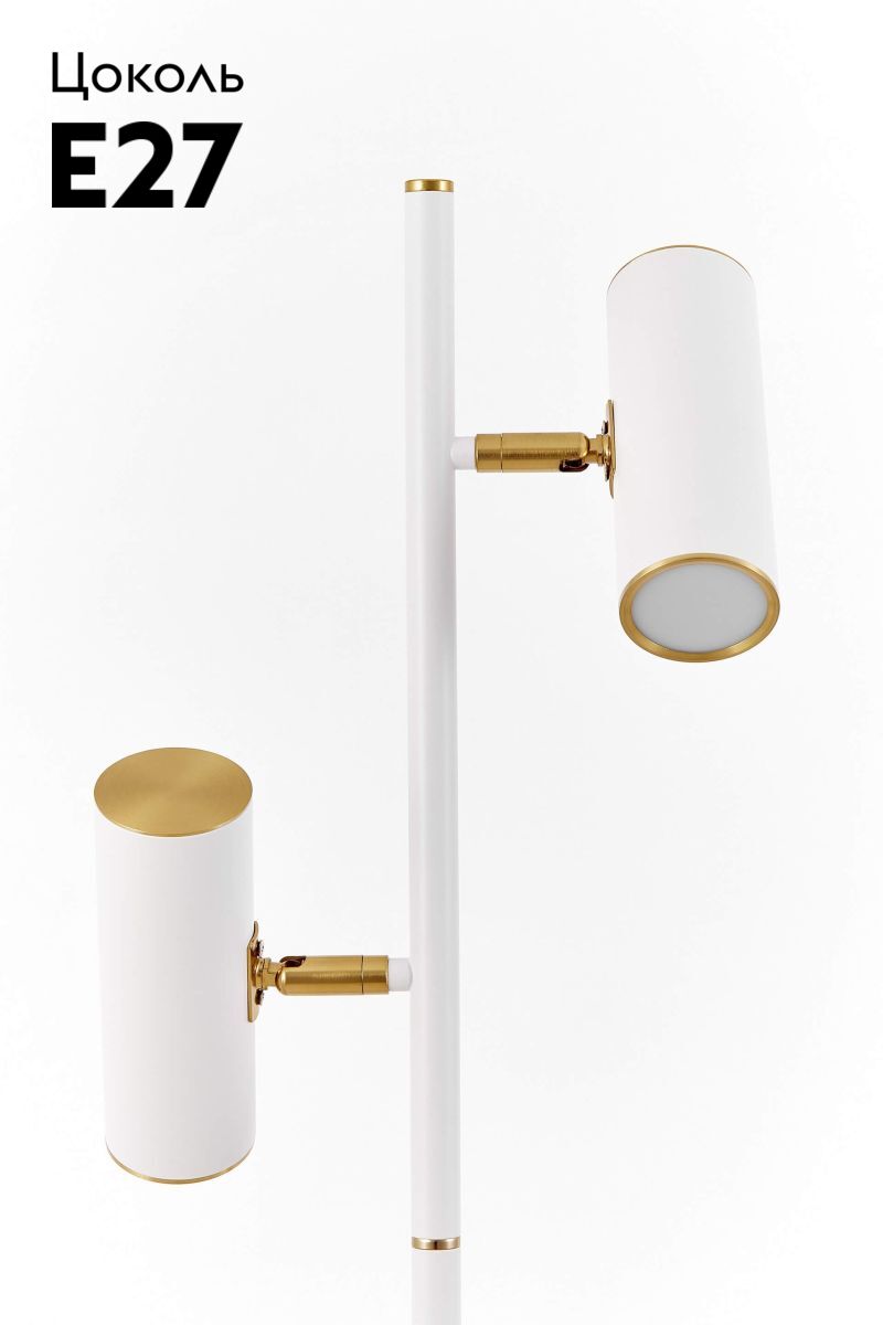 Торшер Lumina Deco Mira LDF 7731-2 WT+MD