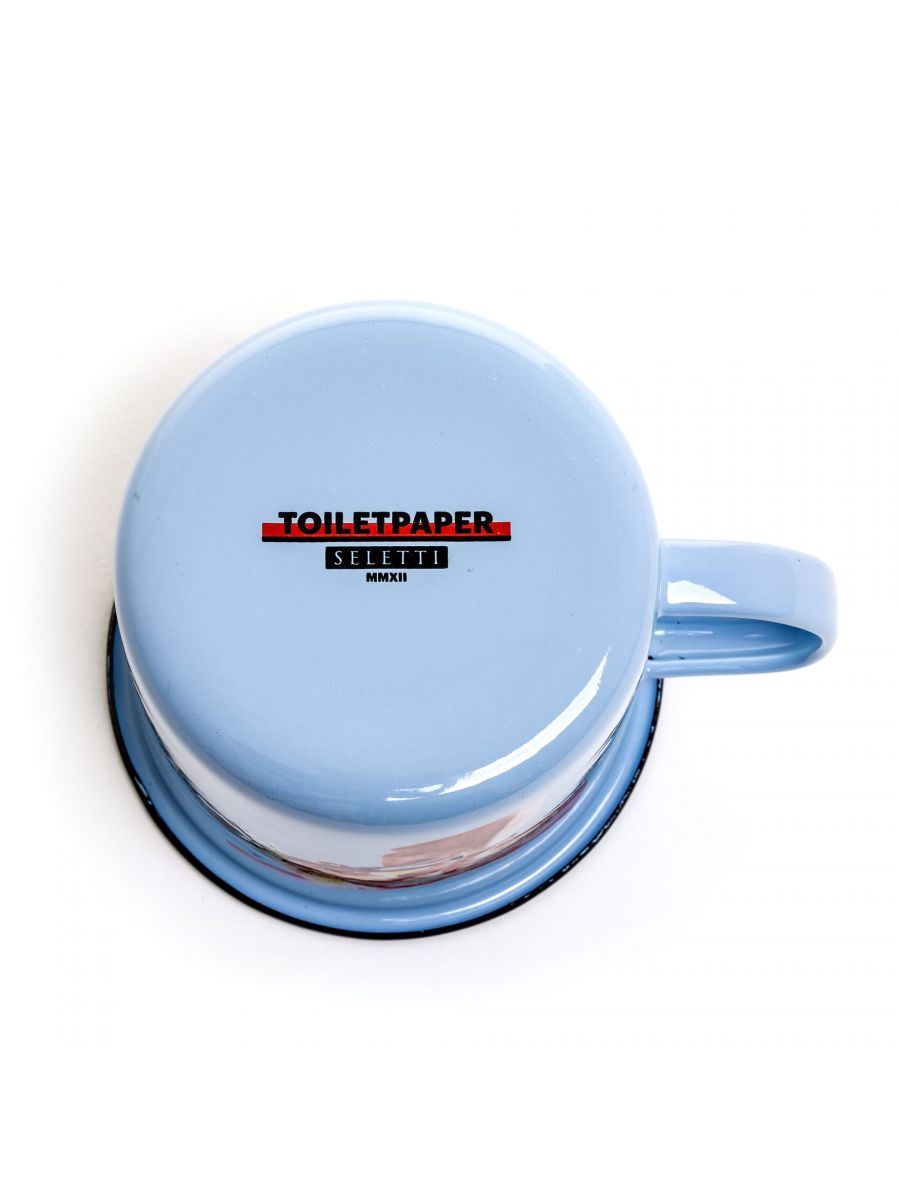 Кружка Mug Bird Seletti Toiletpaper Enamel 16860
