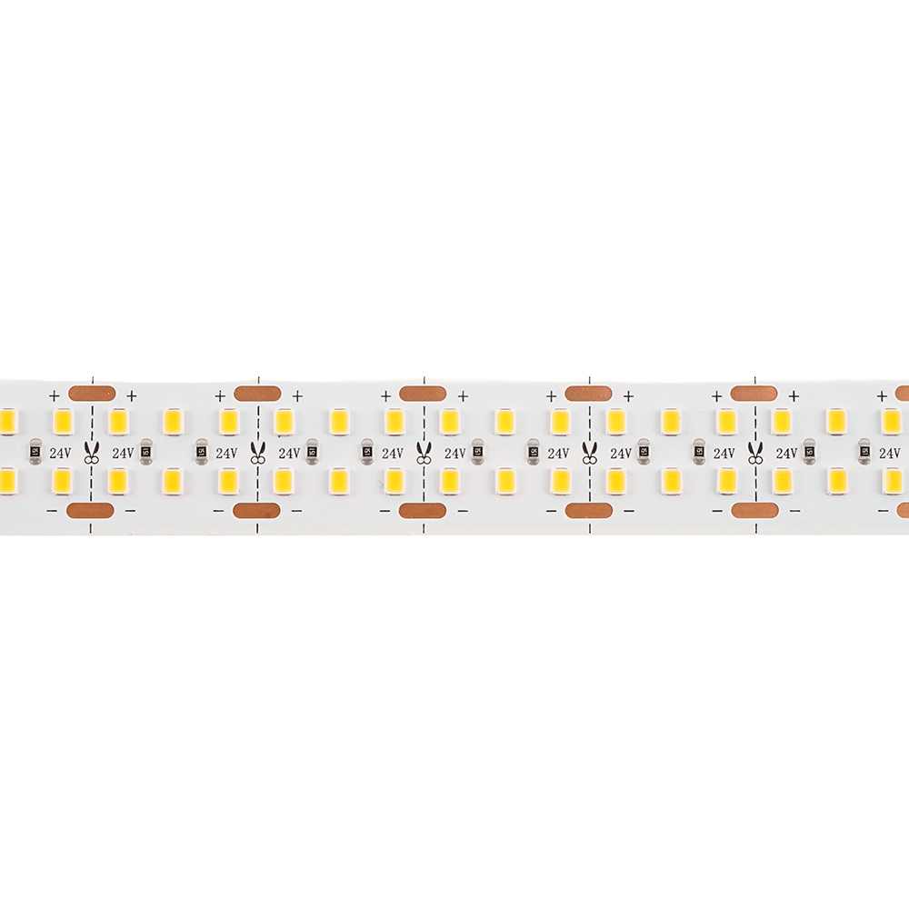 Светодиодная лента двухрядная Feron LS509 288SMD(2835)/м 30Вт/м 24V 6500К IP20 53477