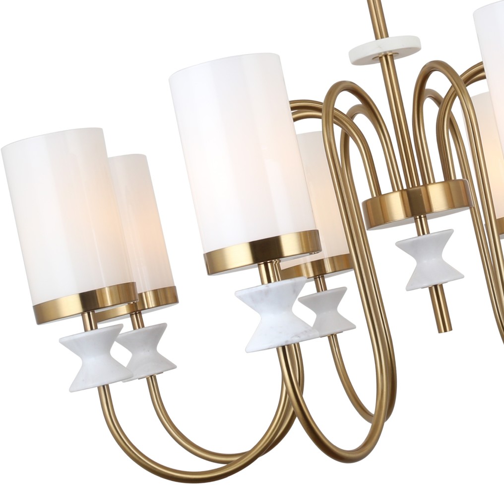 Люстра на штанге Stilfort Мрамарис 1054/05/08P