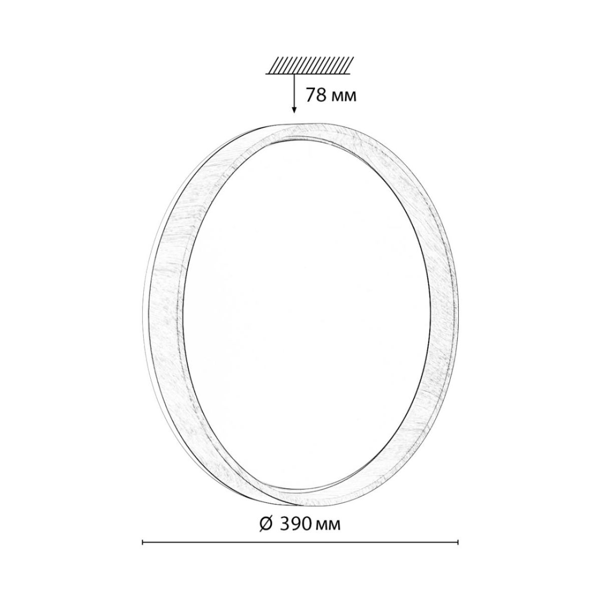 Настенно-потолочный светильник Sonex Basica Gari Wood 7684/DLN
