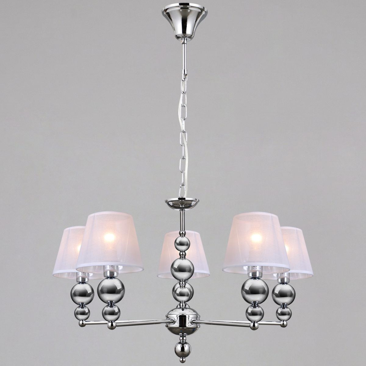 Подвесная люстра Illumico IL0611-5PSQ-26 CR ELITE