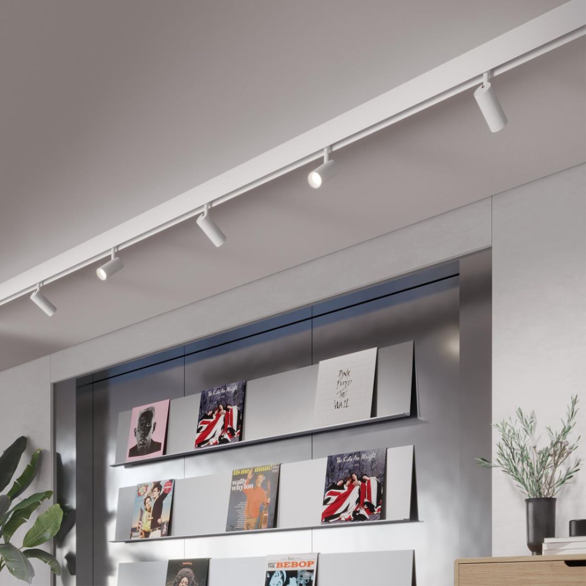 Трековый светильник с переключ. цв. темпер. Novotech Shino Flum 359679