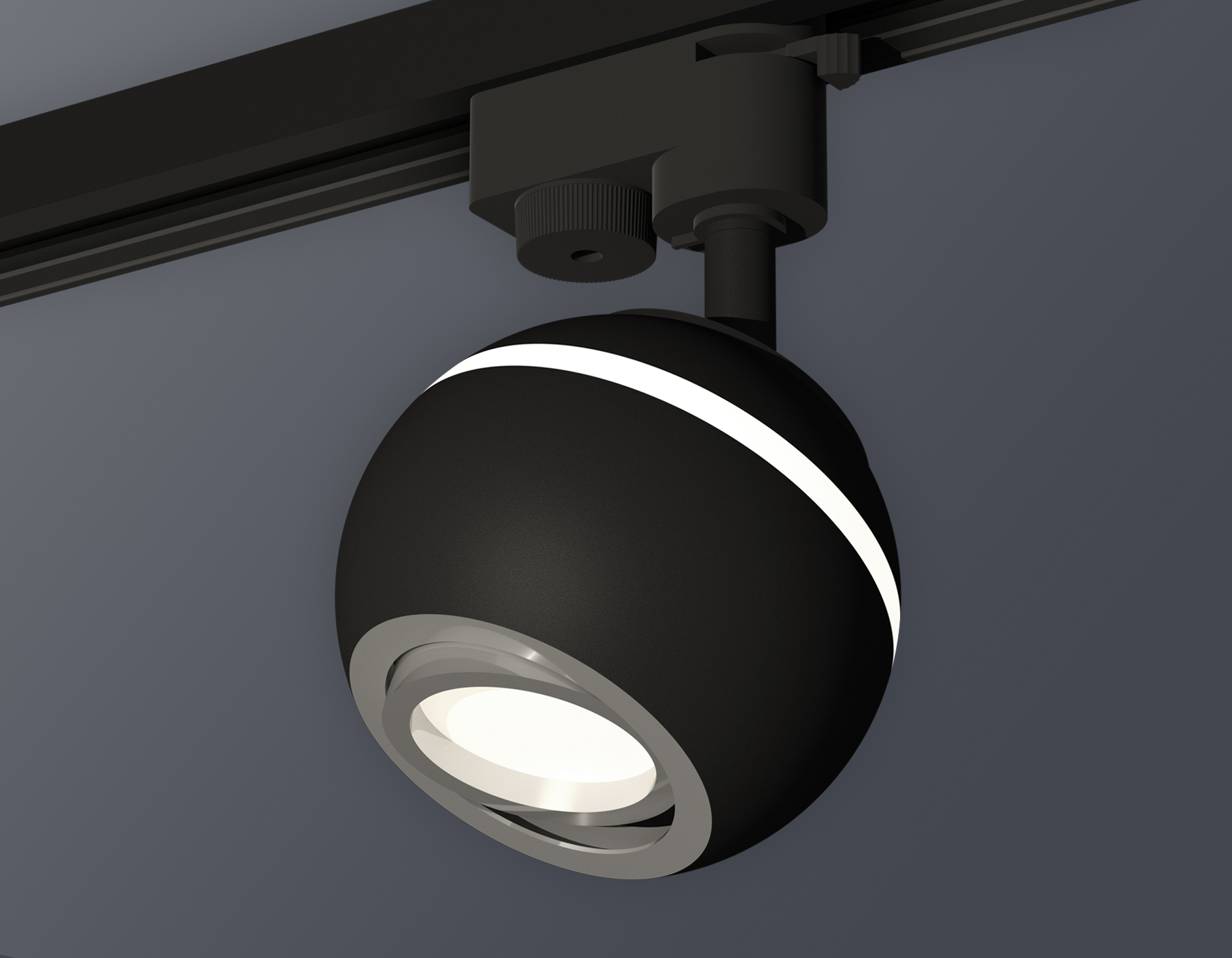 Трековый однофазный светильник с подсветкой Ambrella Light Track System XT1102022 (A2521, C1102, N7003)