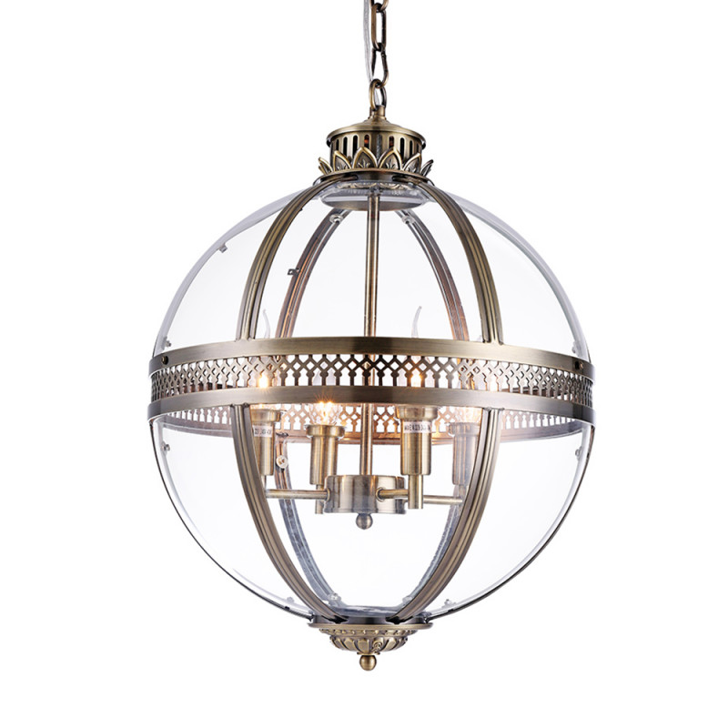 Подвесная люстра DeLight Collection Подвесной светильник Residential A.Brass 4