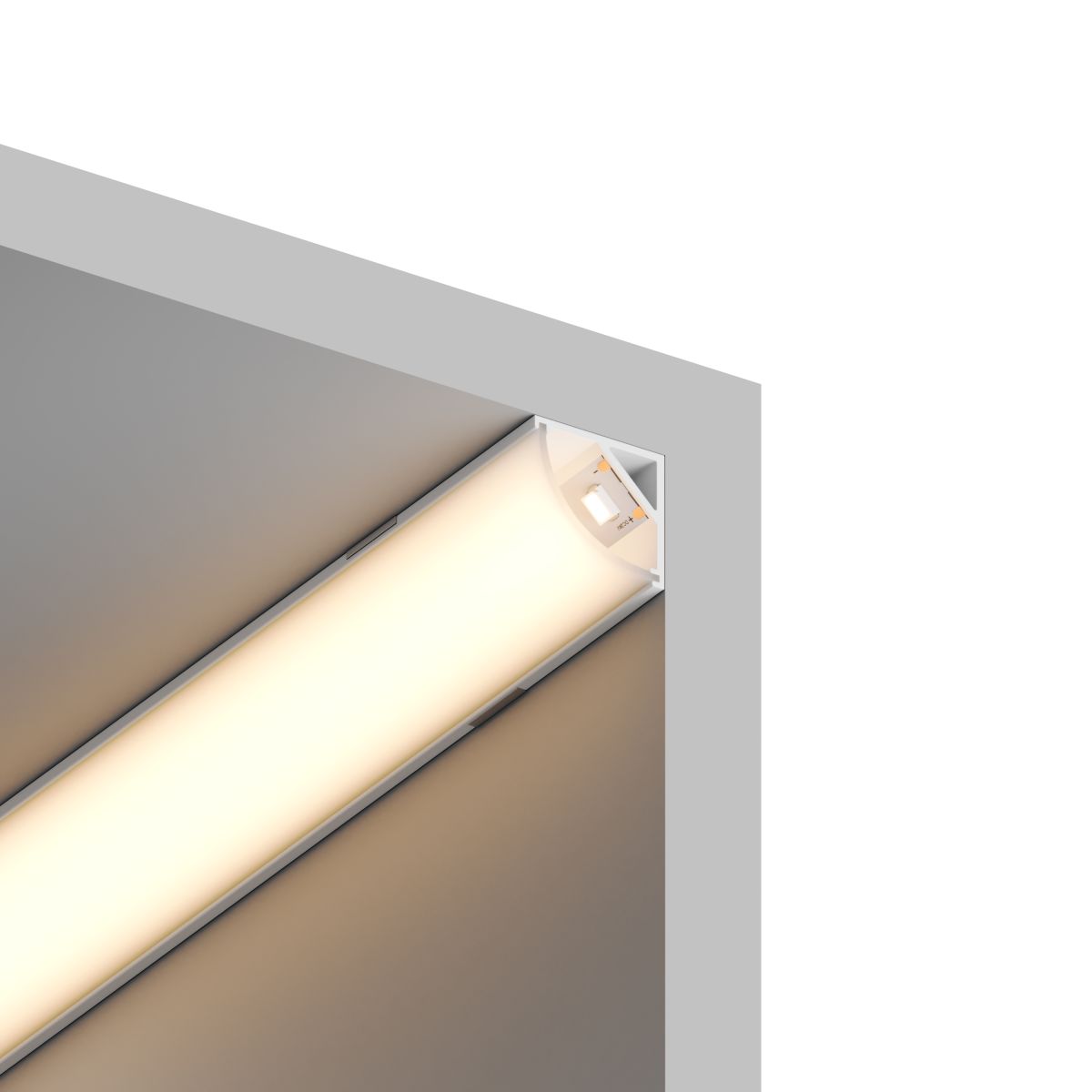 Накладной угловой внутренний профиль для светодиодной ленты Hesby Lighting Line HSBL_0197