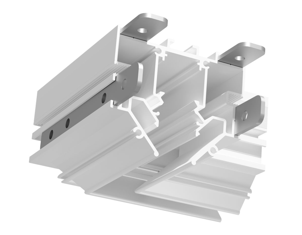 Коннектор угловой Ambrella Light Magnetic GL1980