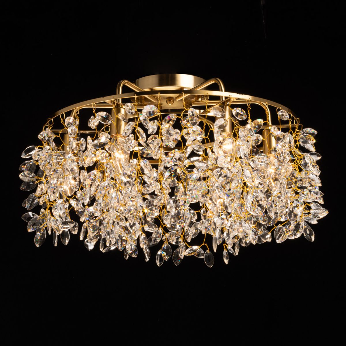 Люстра на штанге De Markt City Тетро 118011708