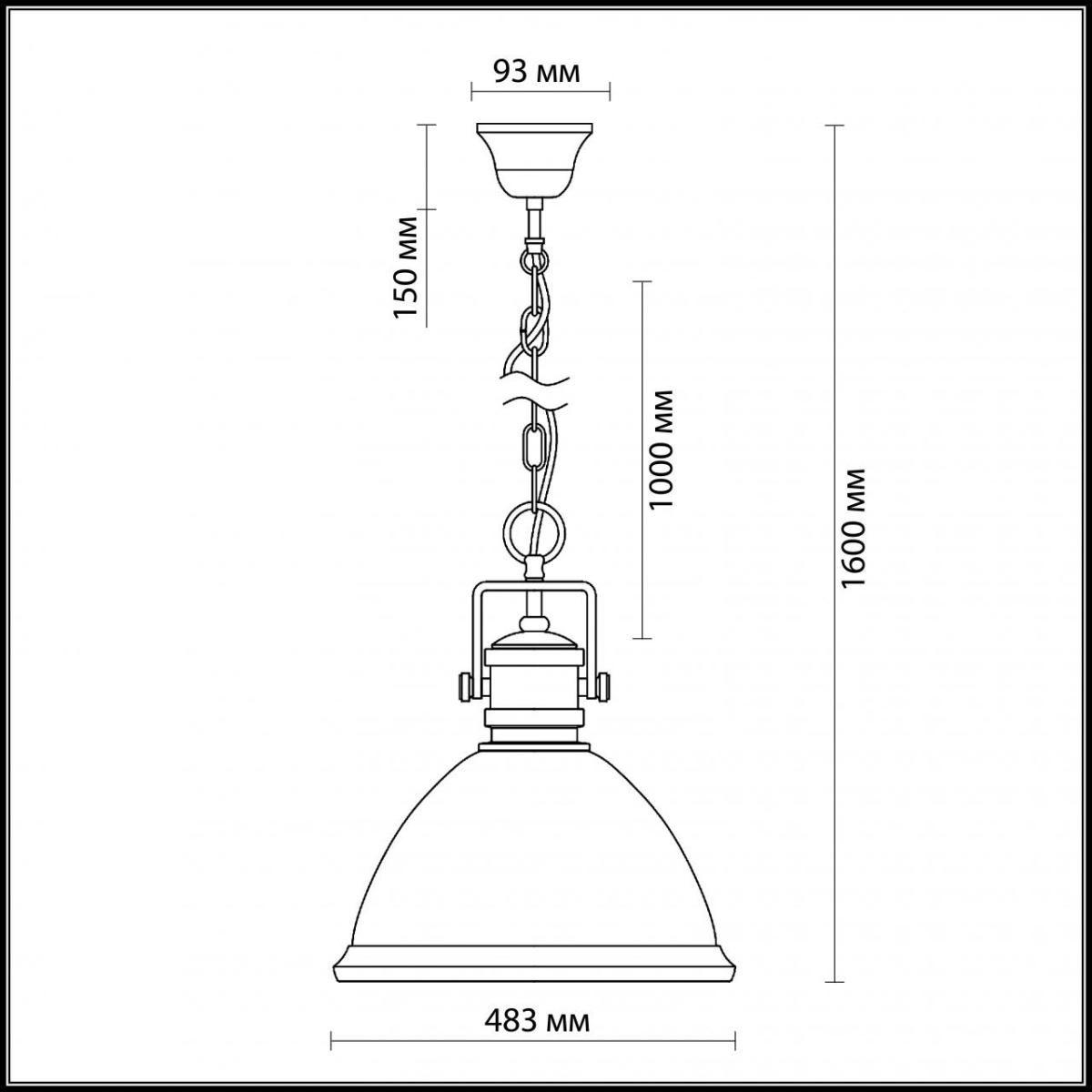 Подвесной светильник Odeon Light Talva 2901/1A