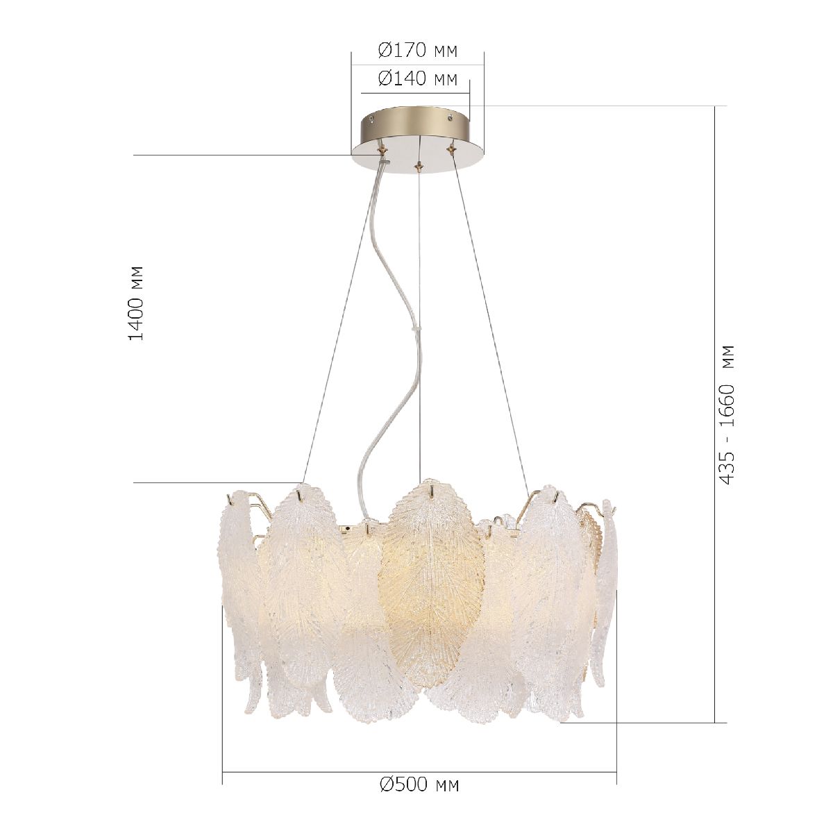 Подвесная люстра ST Luce Lightsome SL6135.203.01