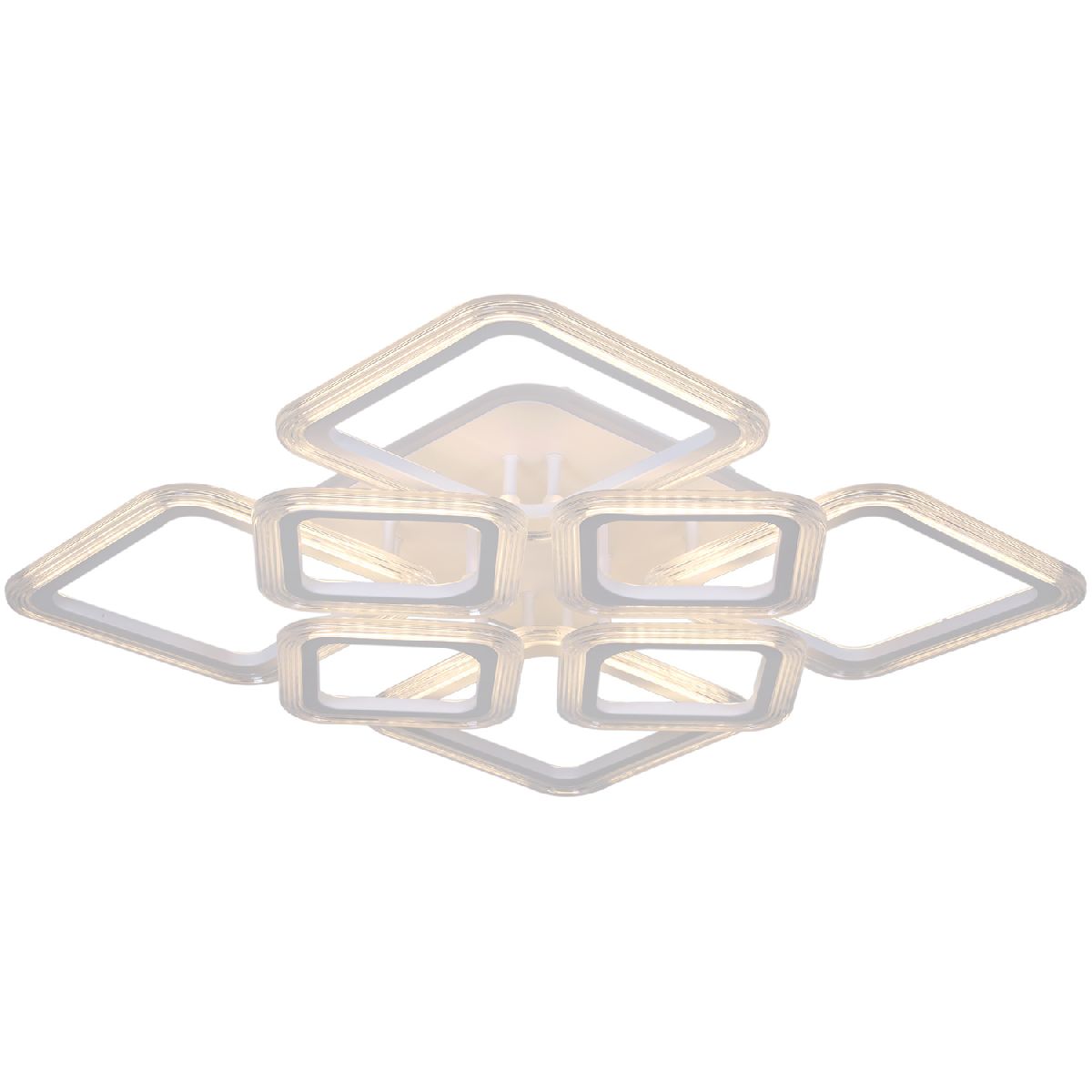 Потолочная люстра Reluce 09826-3.3-4+4A WH (RGB)