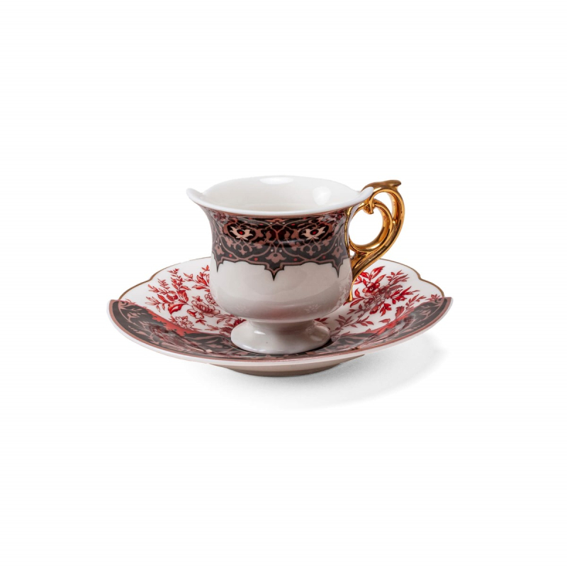 Блюдце с чашкой Sagala Seletti Hybrid 9162