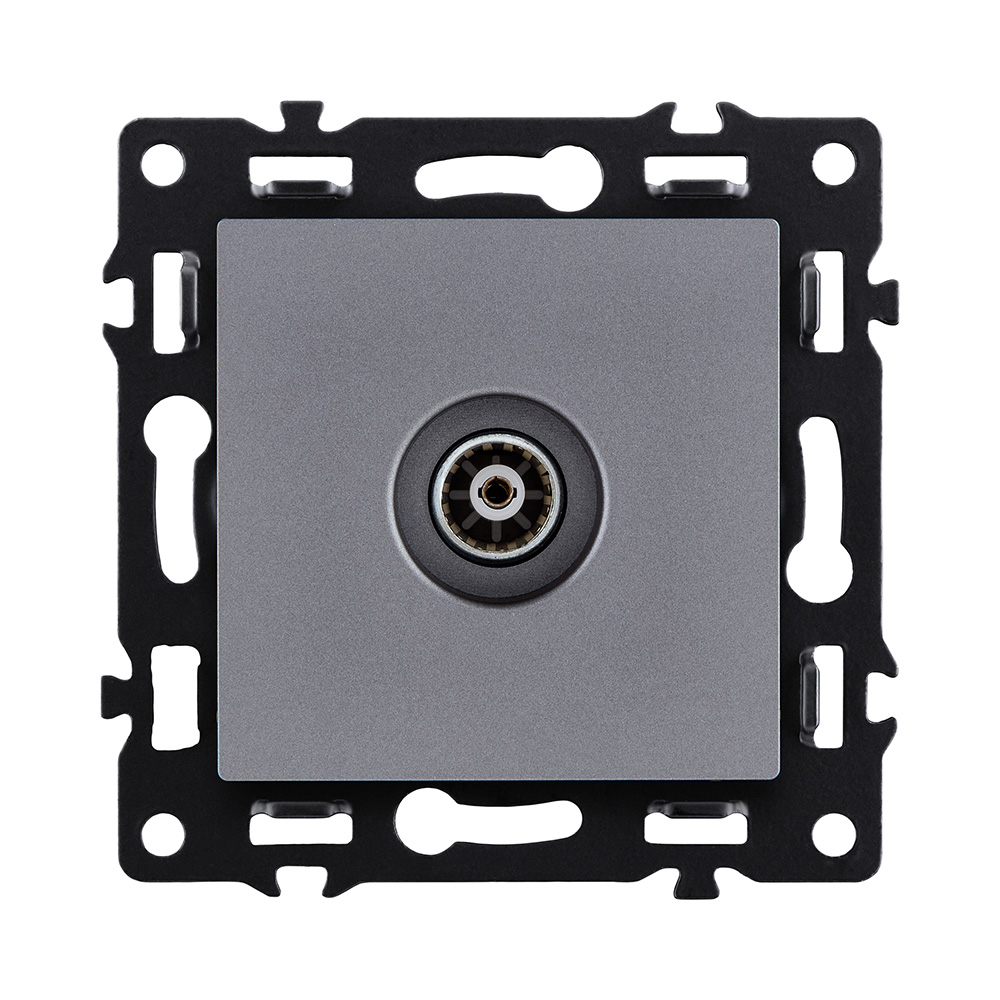 Розетка спутниковая SAT, серый Kollinger Asthetik AS-021GY