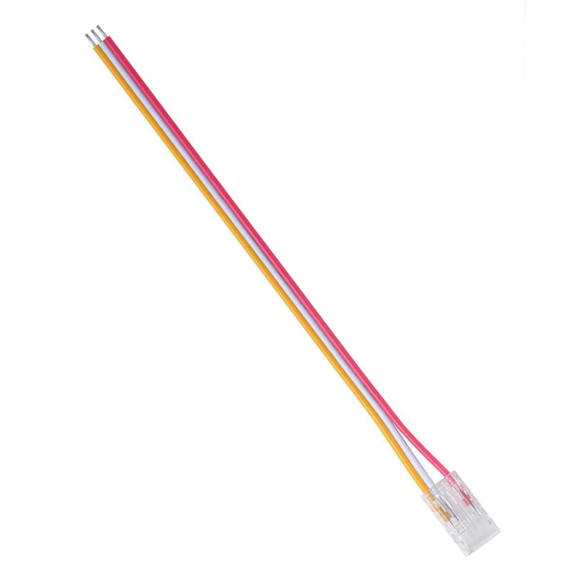 Коннектор прокалывающий 3 pin для подключения CCT LED ленты 8мм, тип COB длина провода 150мм Apeyron 09-116